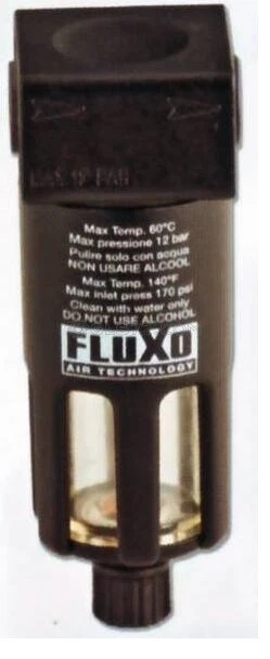 Filtro Aspirazione Compressore Aria In Plastica Filettato 1/4 Con Silenziatore - Modello EG*HK