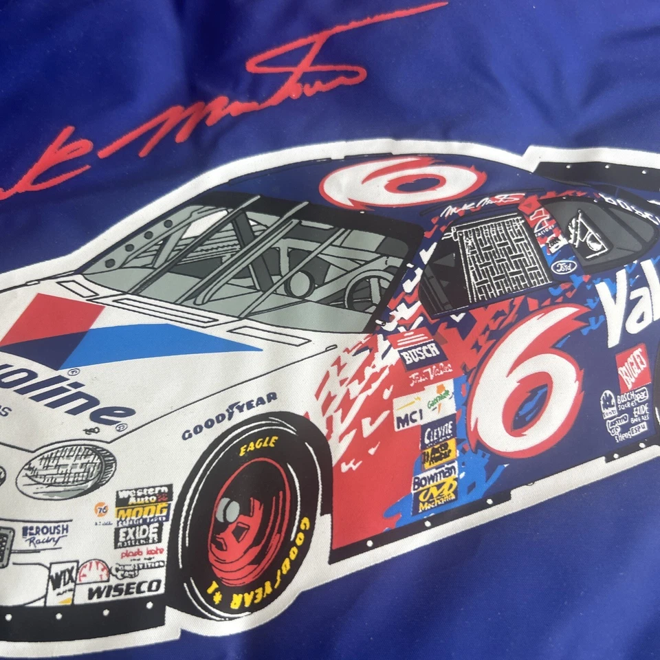 Lancheira NASCAR Vintage Anos 90 Mark Martin Valvoline Racing Isolada Nova Com Etiqueta - Imagem 3 de 4