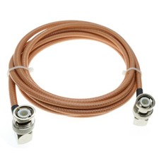 RG142 Cable BNC Male Right Angle to BNC Male RA Lot RF Coaxial Coax Jumper