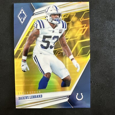 2019 Panini Phoenix Gold/ Yellow  16/75 Darius Leonard #32