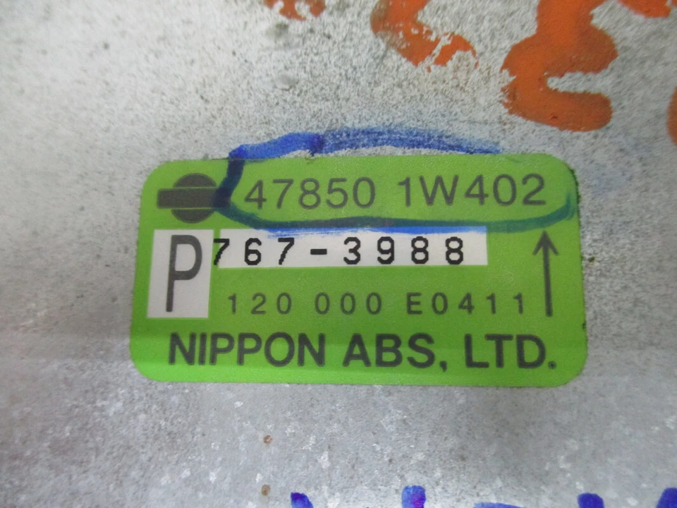 NY816-32 OEM 1998 NISSAN PATHFINDER 4X4 ABS MÓDULO DE CONTROL INFORMÁTICO PROBADO Foto 3 de 3