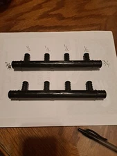 Lot Of 2 PEX - Poly Flow Through Manifold Type A 3/4 In. x 4, 1/2 In.