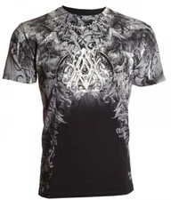 ARCHAIC by AFFLICTION Men's T-Shirt FURANCE Black Biker S-4XL $40 NWT