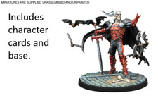 Dracula model, character card  base Marvel Crisis Protocol Monsters Unleashed