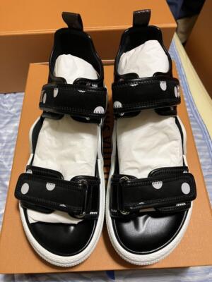 Louis Vuitton Arc Light Sandals EU 39 Black New