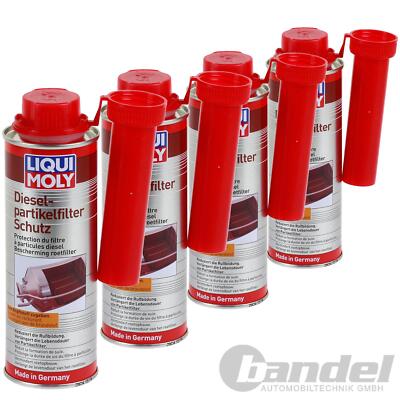4x 250ML LIQUI MOLY DIESEL PARTIKELFILTER REINIGER DPF SCHUTZ