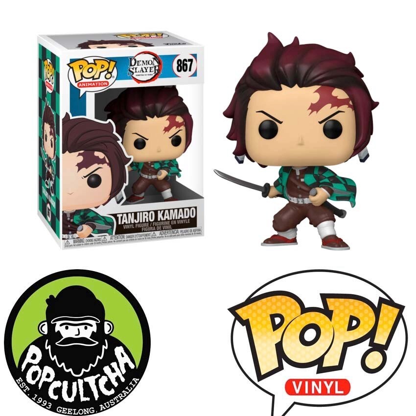 Demon Slayer - Tanjiro Kamado Pop! Vinyl Figure &Quot;New&Quot;