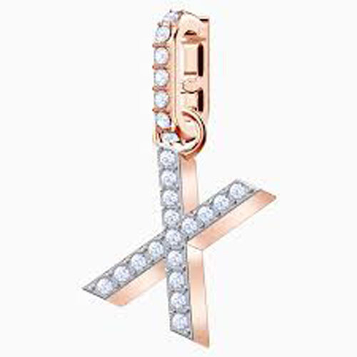SWAROVSKI SALDI 50 CHARM SWAROVSKI REMIX ALPHABET CRY/ROS X 5440510