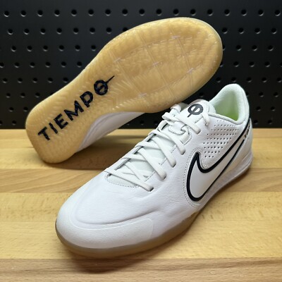 Nike Tiempo React Legend 9 PRO IC Indoor Soccer White DA1183-174 Men s Size 10.5