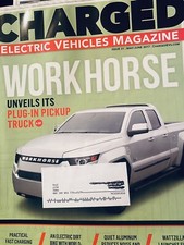“charged”-ELECTRIC VEHICLES CARS Magazine—may/June 2017 Issue—bagged !