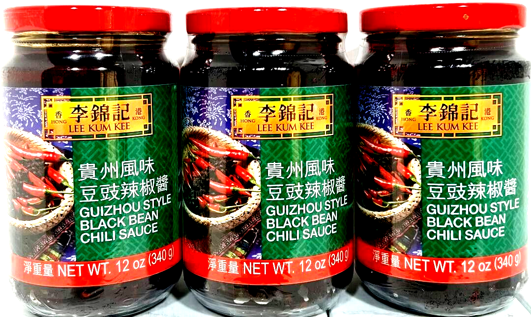 Lee Kum Kee Guizhou Style Black Bean Chili Sauce 12 oz ( Pack of 3 ) eBay