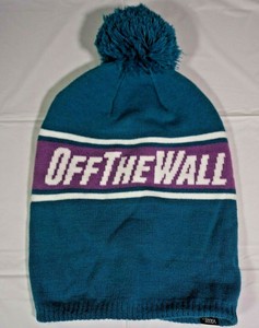 vans blue beanie