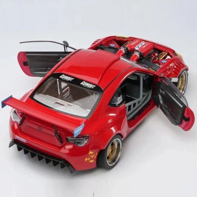 1/18 Toyota GT4586 Ferrari Engine Super Modificat Red 1/18 Toyota GT4586 Ferrari Engine Super Modificat Red
