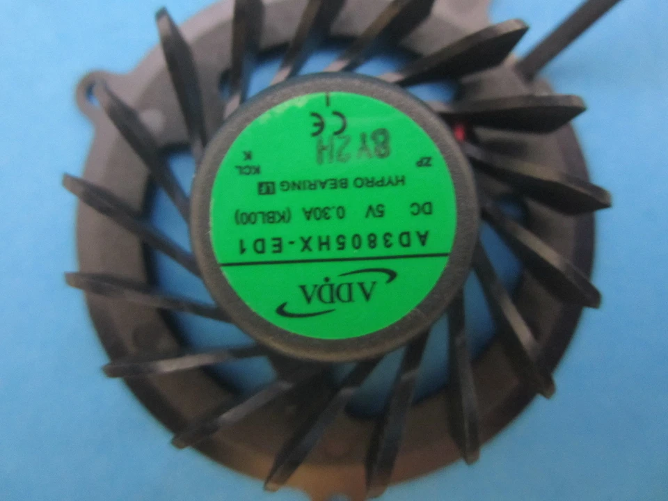 Hp Dv3 Cq35 Dv3-2000 Cq36 Fan Cpu 2pin Ad3805hx-Ed1 - Image 3 of 4