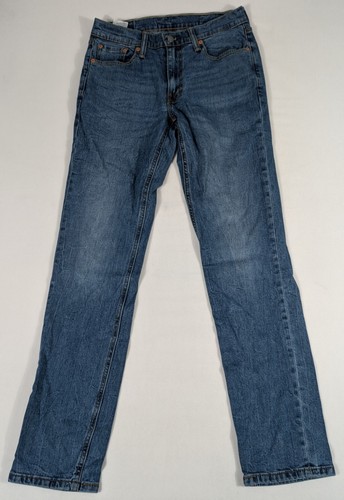 Levi's 541 Denim Men's Jeans 30x34 Regular Fit Blue W30 L34 Zip Fly - Picture 2 of 22