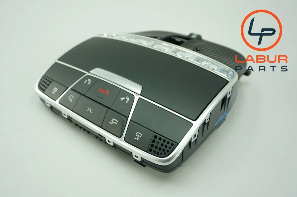 W222 MERCEDES CLASE 14-17 S LUZ DOMO DELANTERA LUZ INTERRUPTOR TECHO CORREDIZO c1409 Foto 3 de 4