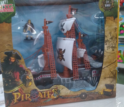 PIRATE GALLEON WITH CHARACTERS