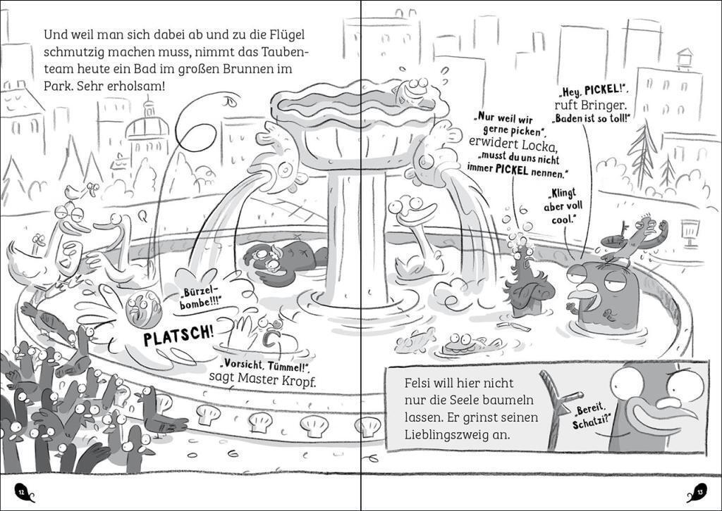 Thumbnail - Knallharte Tauben Haben Den Schnabel Voll (band 4) Andrew Mcdonald