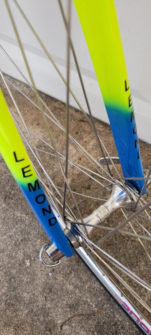GREG LEMOND. TEAM Z MAVIC ZAP COMPLETE BIKE. Cuadro en fibra de carbono