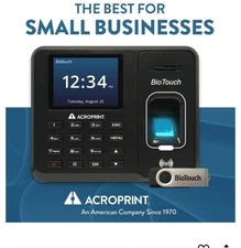 Acroprint 010276000 BioTouch Time Clock