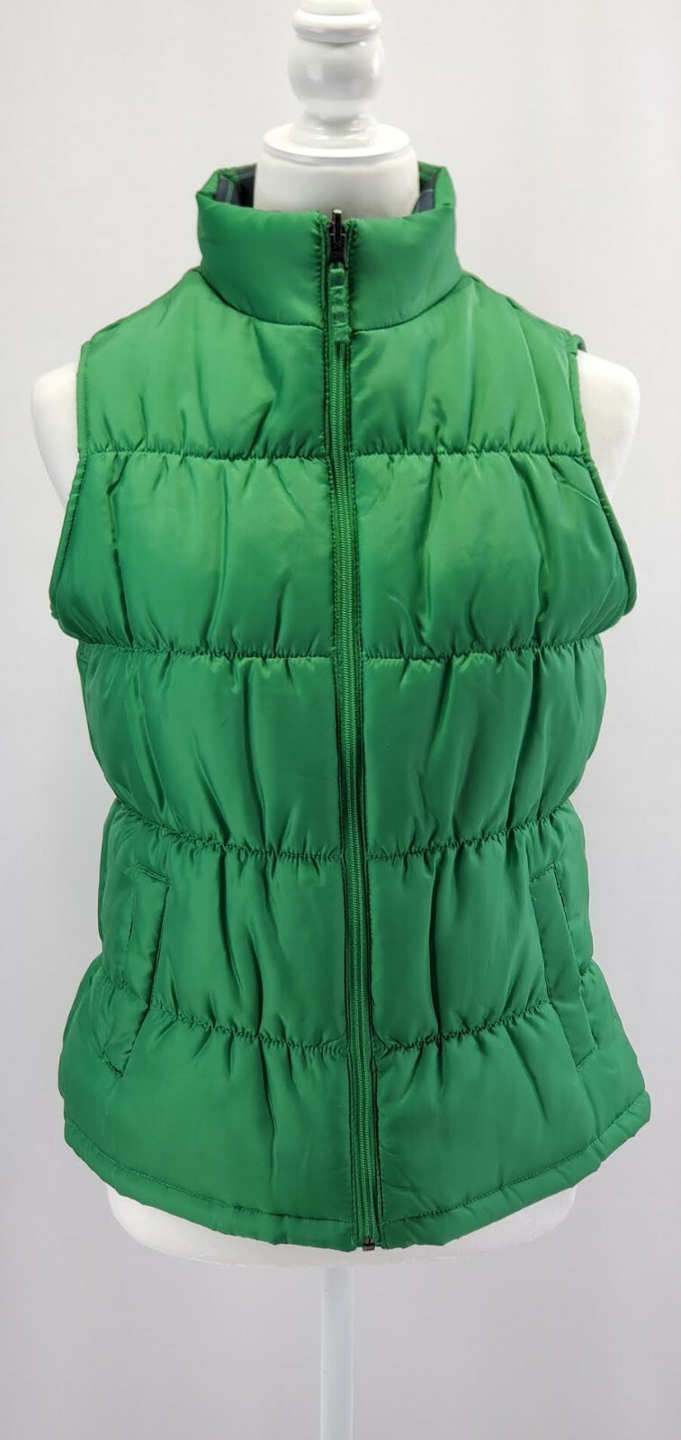 Merona Vest S Reversible Womens Zip 