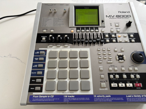 Roland MV-8000 Production Studio Sampler MIDI Sequencer Workstation