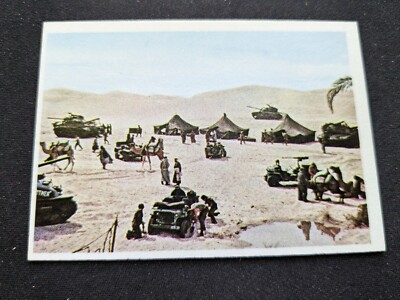 1966 Topps The Rat Patrol Card # 8 Soon they could see the camp. (EX)