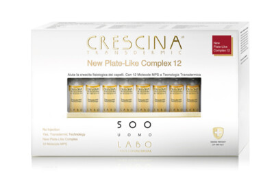 LABO CRESCINA NEW PLATE-LIKE COMPLEX 12 Re-Hair Growth 500 MEN 40 Vials