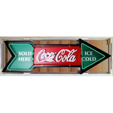 Arrow Coca Cola Neon sign wall lamp light Neon Lighted Soda Fountain Machine