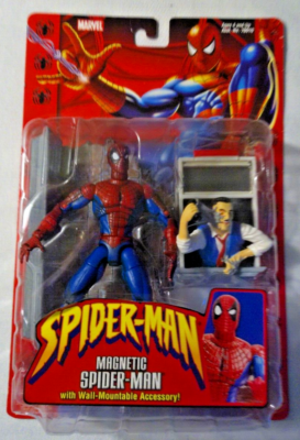 Vintage Spider-Man Magnetic Spider-Man w/Wall-Mountable Access