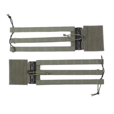 PEW Tactical MOLLE Tubes Cummerbund 2PCS Plate Carrier for LV119 JPC2.0 XPC Gear