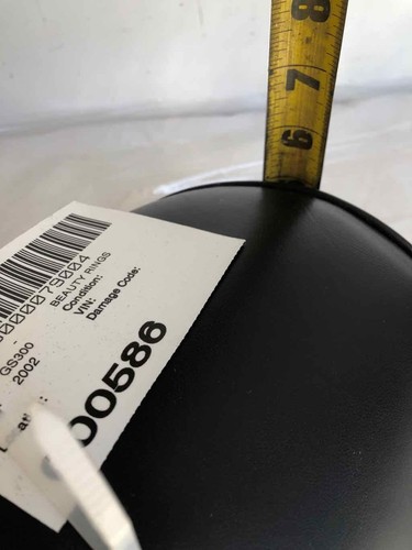 2001 - 2002 LEXUS GS300 Front Outer Headrest Leather Black Right Passenger Side - Bild 7 von 12