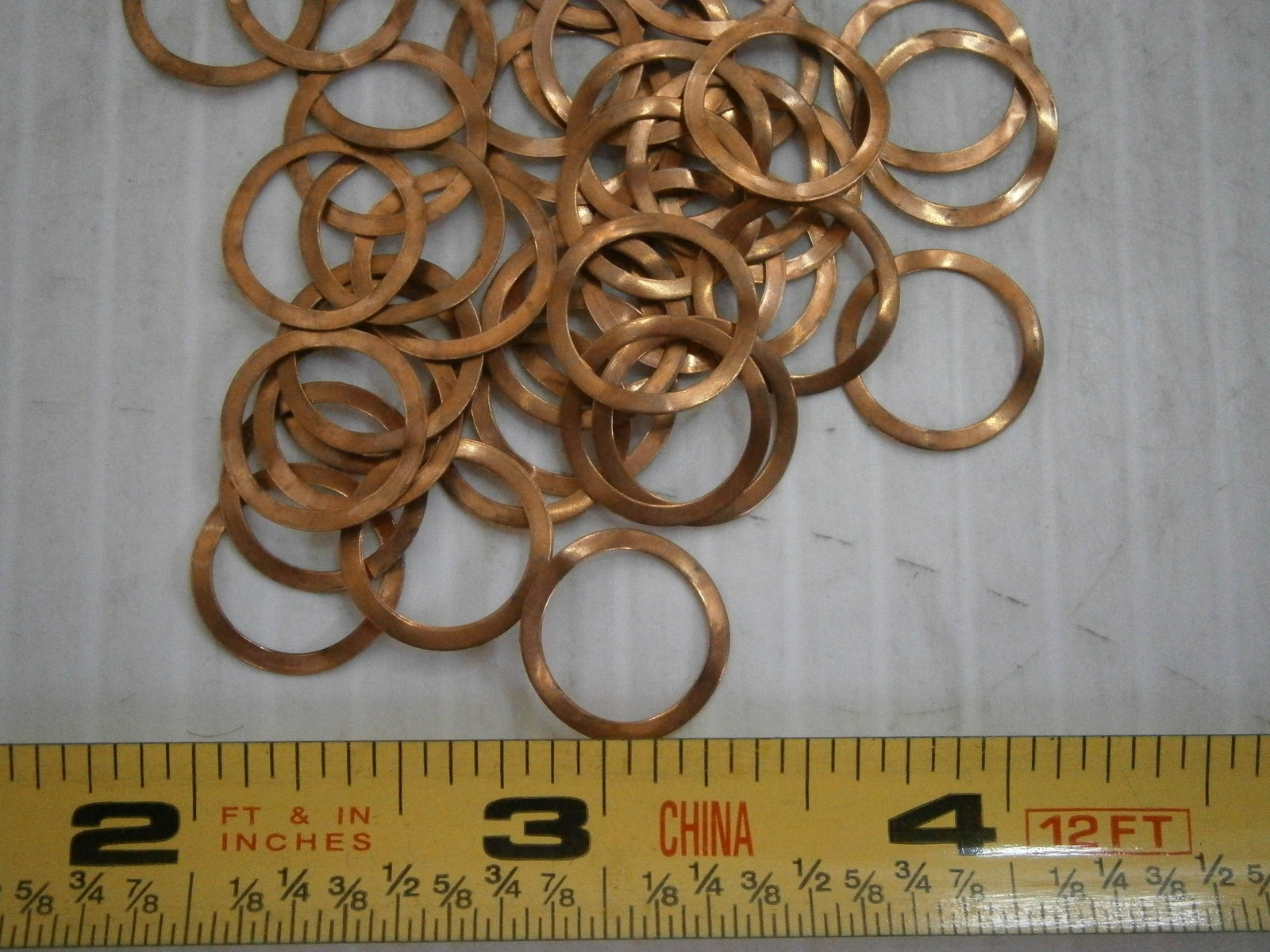 Seastrom 58061321 Wave Washer BECU .437" ID .55" OD lot of 25 1990