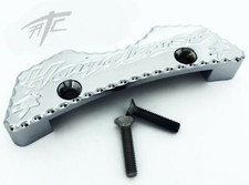 HAYABUSA ENGRAVED CHROME DIAMOND CUT CENTER GAS TANK PAD 2012 SUZUKI HAYABUSA