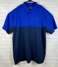 Under Armour Mens Size 2XL XXL Playoff Polo Loose Golf Performance Polo Shirt