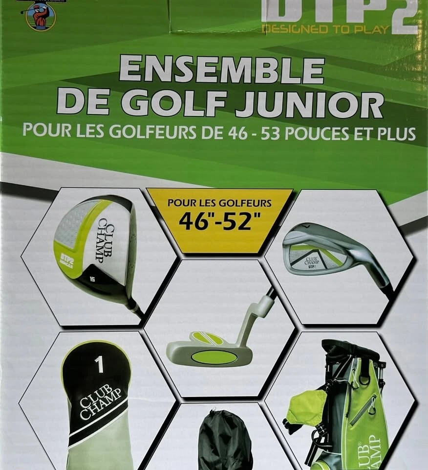Juego de golf Club Champ Juniors' JRH DTP 52" - 46" (DERECHA) Foto 2 de 4