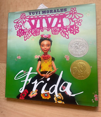 YUYI MORALES. VIVA FRIDA. HARDCOVER WJACKET. 2014 - 9781596436039