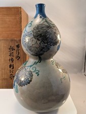 陶瓷多色1800-1849 年日本花瓶| eBay
