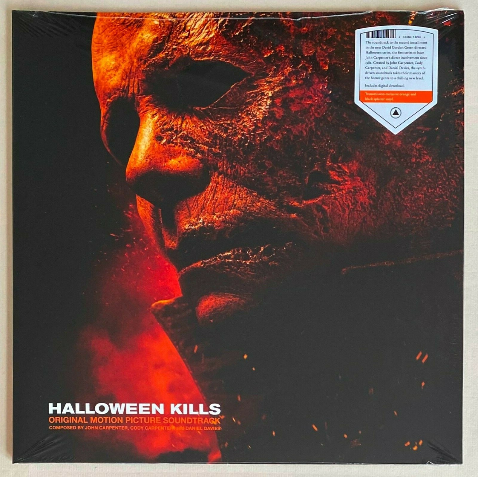 HALLOWEEN KILLS * JOHN CARPENTER * TRANSMISSION EXCLUSIVE VINYL SOUNDTRACK * BN!