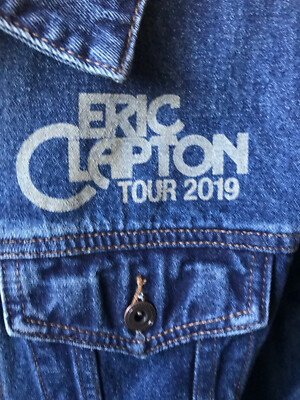 ERIC CLAPTON 2019 DENIM TRUCKER'S JACKET 4 FREE GIFTS WITH