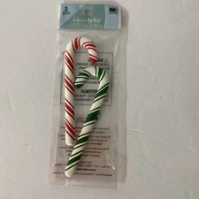 RARE Jolees By You CANDY CANES 3D Christmas Holiday Tree Decor Scrapbook Sticker