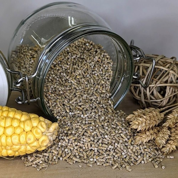 Wachtelfutter Legekorn 25 Kg Alleinfutter FüR Legewachteln Gvo-Frei 2Mm Pellets-image