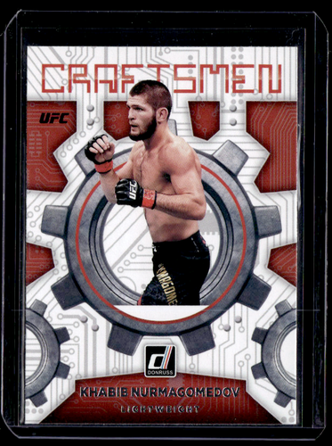 2022 Panini Donruss UFC Khabib Nurmagomedov Craftsmen Insert #13