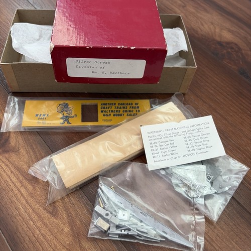 Kit Modelo Walthers Silver Streak Ho Escala WKWX 5601 H & H Hobby Sales | Condition: Used