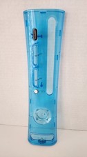XCM Xbox 360 Face Plate - Transparent Clear Blue RARE HTF