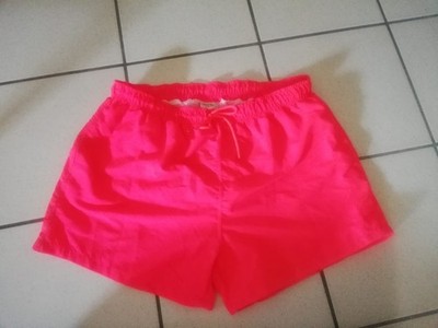 Identic Man Shorts neon pink XL Badeshorts Sportshorts