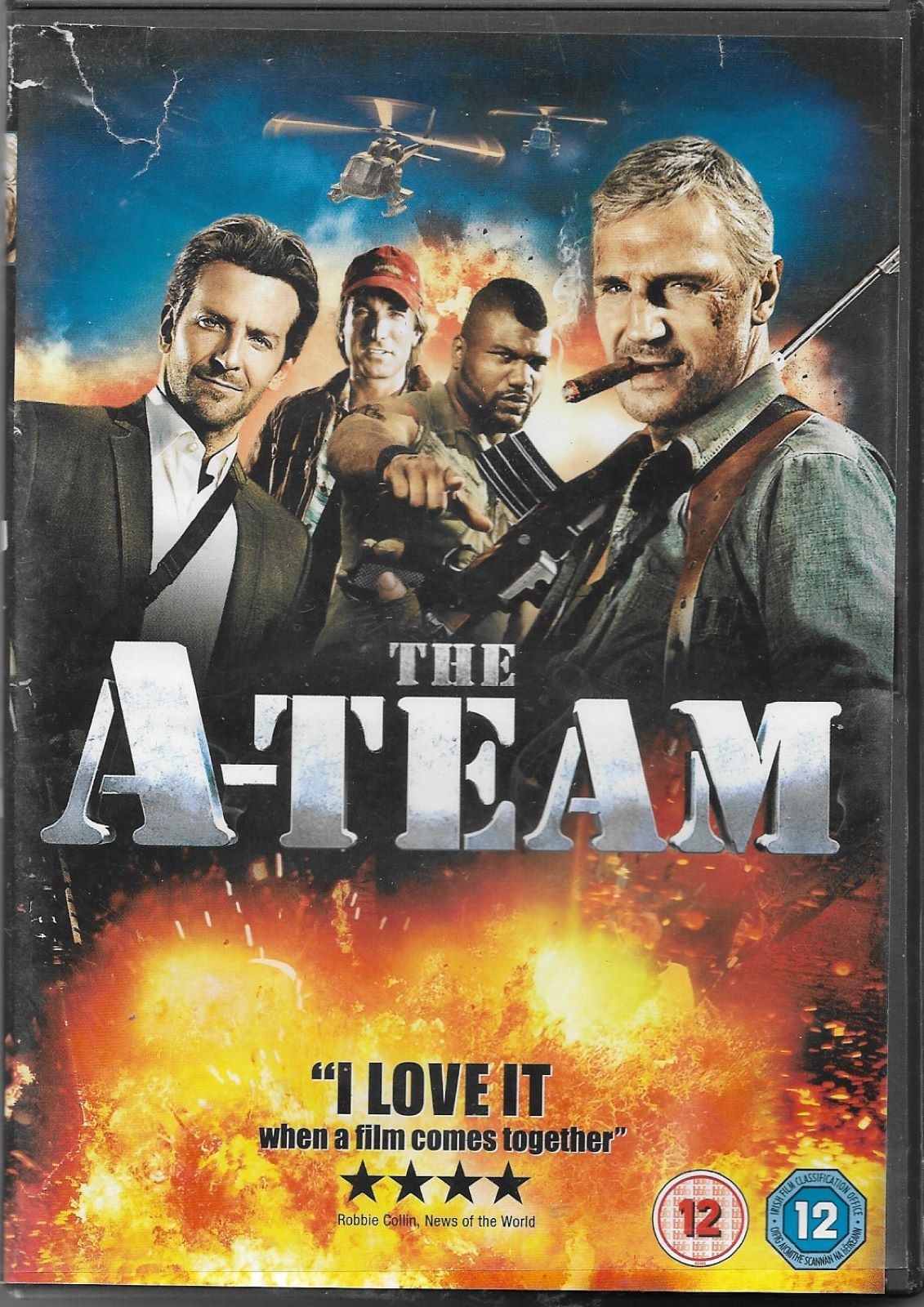 The A-Team DOUBLE DVD POSTED 48 HOURS TRACKED