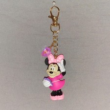 Disney Minnie Mouse Keychain Bag Purse Charm Handcrafted Upcycled Miniature