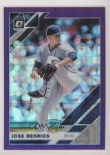 2019 Panini Donruss Optic Purple Pandora Prizm 73/99 Jose Berrios #132 8k4