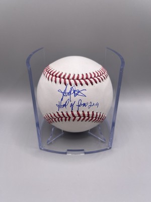 Harold Baines Signed HOF Inscribed Official MLB Baseball JSA COA W/ Cube L1